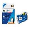 Cartouche compatible Epson T0712 Guépard - cyan - G&G