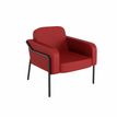 3660141964653-Fauteuil MEDSO "L" - PVC -  rouge--0
