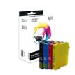 Cartouche compatible Epson T1285 Renard - pack de 4 - noir, jaune, cyan, magenta - Switch 