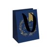 5033601505235-Clairefontaine - Sac cadeau - 12,7 cm x 9 cm x 20,3 cm - nuit étoilée bleu/or-P_405115510_1-0