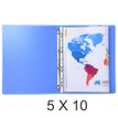 3130632062057-Exacompta - 5 Packs de 10 Pochettes perforées doubles - A4 ou A3 - 9/100-P_405118379_1-0