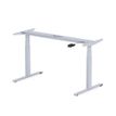 3760350281357-Bureau électrique UGO - L140x80cm - pieds gris - plateau imitation chêne Stone-P_405119043_3-2