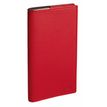 Agenda de poche spiralé Soho Planning avec répertoire - 1 semaine sur 2 pages - 9 x 16 cm - rouge - Quo Vadis