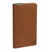 Agenda de poche Sahara Italnote avec répertoire - 1 semaine sur 2 pages - 8,8 x 17 cm - noisette - Quo Vadis