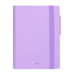 Agenda Colours Collection - 1 semaine sur 2 pages - 12 x 18 cm - lilas - Legami