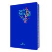 Agenda à élastique Tivoli 15 - 1 semaine sur 2 pages - 10 x 15 cm - bleu - Oberthur