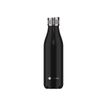 3614300043185-Les Artistes Paris - Gourde Bouteille isotherme 500 ml - noir - bouchon sport - acier inox-P_405133503_1-0