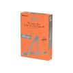 Rey Adagio - Papier couleur - A4 (210 x 297 mm) - 120 g/m² - Ramette de 250 feuilles - orange