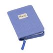 3371010499632-Agenda Mimi Affaires avec zip métal - 1 semaine sur 2 pages - 10 x 15 cm - bleu - Quo Vad-P_405148602_2-1