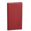 Agenda de poche Impala Italnote avec répertoire - 1 semaine sur 2 pages - 8,8 x 17 cm - rouge - Quo Vadis