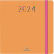 3664447158853-Agenda Merida - 1 semaine sur 2 pages - 16 x 16 cm - orange - Oberthur-P_405149228_1-0