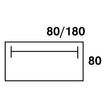 3253310396289-Bureau droit DUAL - L120 - Pieds blanc - plateau imitation noyer-P_405152150_5-4
