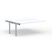 3617350005059-Bureau Bench CONECT - plan suivant - L180 x P165 cm - plateau blanc - pieds gris-P_405153737_1-0