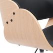 3397701697606-Chaise JUNON - Bois multiplis imitation chêne clair et polyuréthane noir-P_405154169_6-5