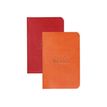 3037921172131-RHODIA Rhodiarama - 2 Carnets souples 7 x 10,5 cm - 64 pages - ligné - coquelicot et tang-P_405155098_4-0