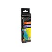 3167867645052-Pebeo Mixed Media Discovery - Set Ceramic - peinture - noir, turquoise, argent, or, rouge cer-P_405177357_2-1