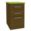 3253310250390-Caisson HT bureau - steely/stelly manager - Profondeur 60 cm - noyer - top vert-P_405185170_1-0