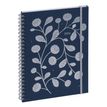 3660942086080-Agenda de bureau Végétal Horizons 20S Visuel spiralé - 1 semaine sur 2 pages - 15 x 21 cm - Bleu - E--0