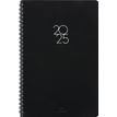 3664447208695-Agenda à spirale Portland - 1 semaine sur 2 pages - 22 x 28 cm - noir - Oberthur-P_405186395_1-0