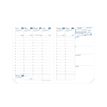 3371010513130-Quo Vadis Club Trip - Agenda - 2025 - semainier - mini - 90 x 125 mm - portrait - papier blanc - couleur unique - couverture bleu ci--1