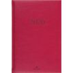 3664447206110-Agenda London - 1 semaine sur 2 pages - 17 x 24,5 cm - rouge - Oberthur--0