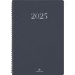 3664447208428-Agenda spiralé Galway - 1 semaine sur 2 pages - 22 x 28 cm - anthracite - Oberthur-P_405188521_1-0