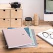 8422593466988-THE ORIGINAL NOTEBOOK, couverture rigide, A5, quadrillage 5x5 mm, 80 feuilles de 1 couleur, Miquelrius,--3