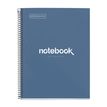 8422593486061-Notebook Emotions, couverture rigide, A4, lignes horizontales 7 mm, 80 feuilles de 1 couleur, Miquelriu--0