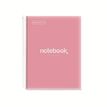 8422593021361-Notebook Emotions, couverture souple, A4 séyès, 80 feuilles de 1 couleur, Miquelrius, Rose.--0