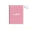 8422593021361-Notebook Emotions, couverture souple, A4 séyès, 80 feuilles de 1 couleur, Miquelrius, Rose.--1