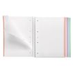 8422593499375-Notebook Emotions, couverture rigide, A4 lignes horizontales 7 mm, 120 feuilles de 5 couleurs, Miquelri--3