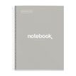 8422593467329-Notebook Emotions, couverture rigide, A4 lignes horizontales 7 mm, 120 feuilles de 5 couleurs, Miquelri--0