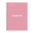 8422593485712-Notebook Emotions, couverture souple, A4 lignes horizontales 7 mm, 120 feuilles de 5 couleurs, Miquelri--0