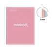 8422593485712-Notebook Emotions, couverture souple, A4 lignes horizontales 7 mm, 120 feuilles de 5 couleurs, Miquelri--1
