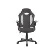 3760185028950-Fauteuil de bureau Junior FLIP - avec accoudoirs - noir et gris-P_405240177_1-0