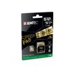 3126170173843-EMTEC SpeedIN' PRO - Carte mémoire flash (adaptateur SD inclus(e)) - 512 Go - A2 / Video Class V30 / UHS-I U3 / Cl-P_405245567_2-1