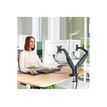 4002432134687-Leitz Ergo - Bras double pour écrans - 17"- 32"- Faible encombrement - Métal - Gris fon-P_405245721_3-6