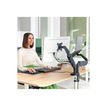 4002432134700-Leitz Ergo- bras double pour écran et PC - 17"- 32"- Faible  encombrement - Métal - Gri-P_405245722_2-4