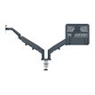 4002432134700-Leitz Ergo- bras double pour écran et PC - 17"- 32"- Faible  encombrement - Métal - Gri-P_405245722_6-2