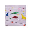 8410782189725-APLI kids - Jeu d'adhésifs de décoration - 40 pièces - dinosaures - jaune, bleu paillette, orange, rouge à paillettes, -P_405250438_1-2