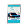Promocome Clipframe - Cadre d'affichage clippant - coins carrés - A4
