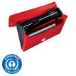 4002432130528-Leitz Recycle - Trieur à soufflet - 5 positions - A4 - pour 250 feuilles - à onglets - rouge--2