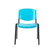 3760185027779-Chaise VISICOLOR - turquoise-Avant-1