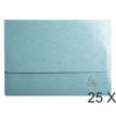 1928 by Exacompta - 25 Chemises poche - 265 gr - bleu tropique