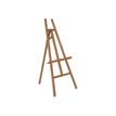 3660412028046-Promocome - Chevalet de présentation en bois - hauteur et inclinaison réglable - 60 x 148-Angle gauche-0