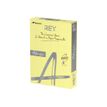 Rey Adagio - Papier couleur - A4 (210 x 297 mm) - 160 g/m² - Ramette de 250 feuilles - canari