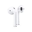0190198764829-APPLE Airpods 2 - Ecouteurs sans fil bluetooth avec boitier de charge à induction pour iPhone/iPa-Avant-3
