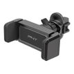 3536403376222-PNY - Support de voiture pour smartphone avec fixation sur grille aération - noir-Angle droit-0