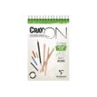 3329689750318-Clairefontaine Cray'On - Bloc dessin à spirale - A4 - 30 feuilles - 160 gr-Avant-0