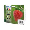 8715946602332-Epson 29 Fraise - Pack de 4 - noir, cyan, magenta, jaune - cartouche d'encre originale-Angle droit-0